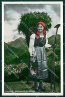 Delcampe - Vercelli Balmuccia Costumi Foto Cartolina MT4118 - Vercelli