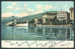 Delcampe - Verbania Pallanza Battello Cartolina ZQ6523 - Verbania