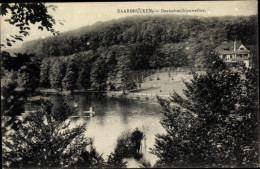 Delcampe - CPA Saarbrücken Im Saarland, Deutschmühlenweiher - Sonstige & Ohne Zuordnung