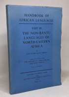 Delcampe - The Non-bantu Languages Of North-eastern Africa - Scienza