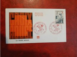Delcampe - 1966 FDC CROIX ROUGE SAINT ETIENNE - Non Classés