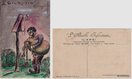 Delcampe - #  L'ABEILLE INFORTUNI Dis. R. GALLO IN CHINA E ACQUERELLO (2) - Altri Disegni