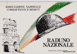 Delcampe - # ASSOCIAZ. NAZ. COMBATTENTI E REDUCI - RADUNO NAZ. A RAVENNA 1985 - Regimente