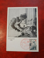 Delcampe - 1966 CARTE FDC CROIX ROUGE SAINT ETIENNE - Non Classés