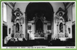 Delcampe - Paranhos Da Beira - Altar-Mor Da Igreja Matriz. Guarda. Portugal (Fotográfico) - Guarda