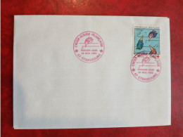 Delcampe - 1992  FDC CROIX ROUGE STRASBOURG TIMBRE TOMY UNGERER - Non Classés