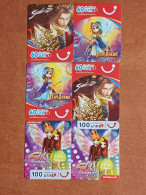 Delcampe - THAILAND - MOBILE-127 - CARTOON - COMIC - HAPPY - SET OF 3 CARDS - Tailandia