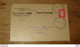 Delcampe - Carte Postale Commerciale Ets Kern A ROUGEMONT LE CHATEAU - 1945  ......... PHI ..... 14516 - Rougemont-le-Château