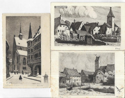 Delcampe - LOT 3 CPA HANSI: Ammerschwihr - Colmar - Didenhem (non Renouvelable - Offre Inférieure Refusée) - Hansi