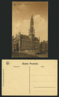 Delcampe - Belgium Bruxelles Hotel De Ville Town Hall Old Postcard - Autres & Non Classés