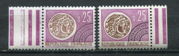 Delcampe - 28575 FRANCE Préo. 126** 25c. Monnaie Gauloise : Deux Nuances 1963 TB - Neufs