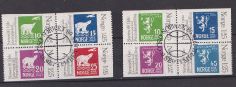 Delcampe - Norway 1978; Norwex '80, Michel 775-782 (from Booklet), Used. - Gebraucht