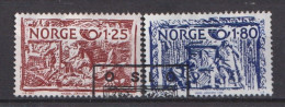 Delcampe - Norway 1980; Norden, Michel 821-822, Used. - Gebraucht