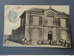Delcampe - Cpa VIGNEULLES-les-HATTONCHATTEL Ecole Enfantine - Animée - - Vigneulles Les Hattonchatel