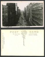 Delcampe - Australia Old Photo Postcard Elizabeth Street Scene Melbourne TRAM London Stores - Autres & Non Classés