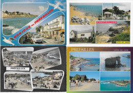 Delcampe - 44 PREFAILLES - Multivues - Lot De 10 Cartes - Préfailles