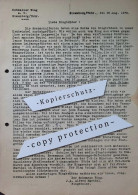 Delcampe - Schwarzer Ring E.V. In Eisenberg I. Thüringen , 1932 , Alfred Bärthel , Unterbodnitz , Verein , Altes Dokument !! - Documenti Storici