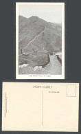 Delcampe - Chinese Old Postcard The Great Wall Of China, Hills, Missionary Film Committee - China
