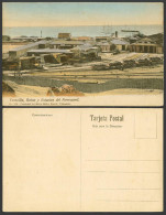 Delcampe - Chile Old Postcard Tocopilla Bahia Estacion De Ferrocarril Railway Train Station - Chile