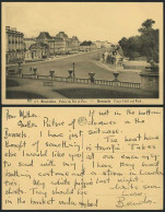 Delcampe - Belgium Old Postcard Brussels Street King's Hall & Park - Autres & Non Classés