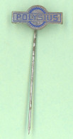 Delcampe - Polysius Germany Bauindustrie, Vintage Pin Badge Abzeichen, Enamel - Marcas Registradas