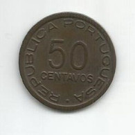 Delcampe - MOZAMBIQUE PORTUGAL 50 CENTAVOS 1945 - Mozambique