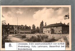 Delcampe - K2281 -  Linow Bei Rheinsberg Mark FDGB Erholungsheim Linowsee - Verlag Foto Lehmann Biesental - Rheinsberg
