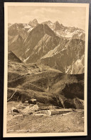 Delcampe - AK Fotografie Nebelhorn Ausblick Mit Hütenstempel Nicht Gelaufen - Oberstdorf