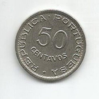 Delcampe - MOZAMBIQUE PORTUGAL 50 CENTAVOS 1951 - Mozambique