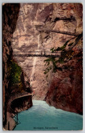 Delcampe - Meiringen Aareschlucht Carte Postale Postcard - Meiringen