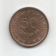 Delcampe - MOZAMBIQUE PORTUGAL 50 CENTAVOS 1974 - Mozambique