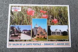 Delcampe - D 80 - Roye - 20e Salon De La Carte Postale - 5 Janvier 2003 - Roye