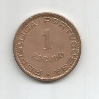 Delcampe - MOZAMBIQUE PORTUGAL 1$00 ESCUDO 1957 - Mozambique