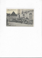 Delcampe - Top Cpa-sens-le Train Renard Stationnant Devant L'hotel De Ville Le Jour Des Epreuves-gros Plan - Sens