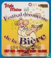 Delcampe - SOUS BOCK Nr 1 / TRIPLE MOINE - Sotto-boccale