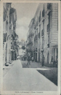 Delcampe - An536 Cartolina Paola Corso Valitutti 1949  Provincia Di Cosenza - Cosenza