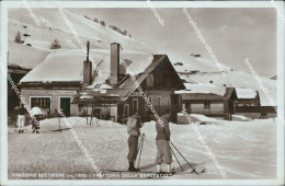 Delcampe - Bf32 Cartolina Frazione Sestriere Trattoria Della Banchetta 1938 Torino - Sonstige & Ohne Zuordnung