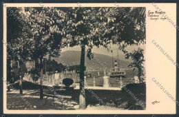 Delcampe - Verbania Baveno Battello Foto Cartolina ZQ6962 - Verbania