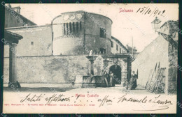 Delcampe - Cuneo Saluzzo Antico Castello Cartolina MT5648 - Cuneo