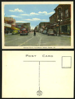 Delcampe - Canadan Old Postcard Fort William Business Section CARS - Sin Clasificación