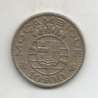 Delcampe - MOZAMBIQUE PORTUGAL 10$00 ESCUDO 1974 - Mozambique
