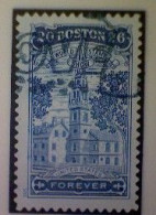 Delcampe - Stamps, United States, Scott #6029, Used(o), 2025,  Stamp Show: Old North Church, (78¢), Grayish Blue - Oblitérés
