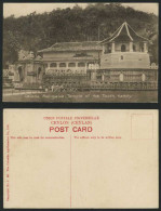 Delcampe - Ceylon Old Postcard Dalada Maligawa Temple Tooth, Kandy The Colombo Apothecaries - Sri Lanka (Ceylon)