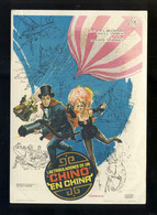 Delcampe - Affichette De Cinéma Du Film LAS TRIBULACIONES DE UN CHINO EN CHINA, Du Roman De Jules Verne (10 X 13,8 Cms) (119603) - Affiches & Posters
