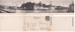 Delcampe - # BASSANO - PANORAMA   1916 - CARTOLINA TRIPLA - Vicenza