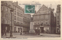 Delcampe - 50 - CHERBOURG - Place Briqueville - Edit. Ratti 1908 - Cherbourg