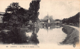 Delcampe - C004 France, Amiens, Les Rives De La Somme  Vintage Postcard - Amiens