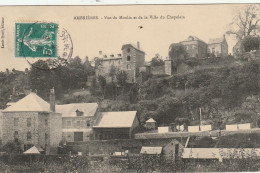 Delcampe - 53. AMBRIERES- LES- VALLEES. CPA. AMBRIERES.  VUE DU MOULIN ET DE LA VILLE DU CHAPELAIN .ANNEE 1908 + TEXTE - Ambrieres Les Vallees