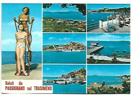 Delcampe - SALUTI DA PASSIGNANO Sul TRASIMENO / ITALIA - Perugia