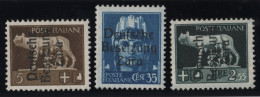 Delcampe - Regno 1943 Occupazione Tedesca Di Zara M.N.H. Cert. Sottoriva - Andere & Zonder Classificatie